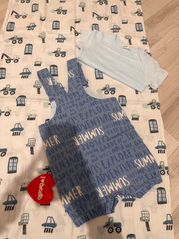 Baskılı Erkek Kot Slopet - Görsel 2