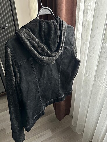 LC Waikiki Kadın siyah kot ceket
