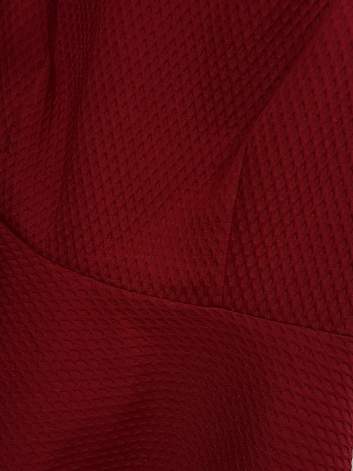 Kırmızı Zincir Detaylı Kolsuz Midi Elbise - Görsel 3