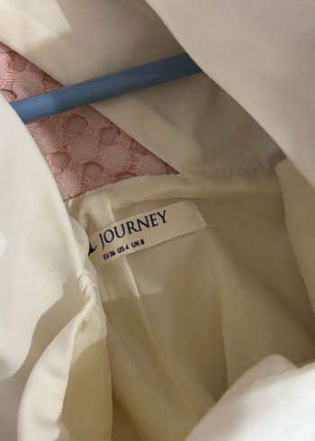 Beyaz Kolsuz Elbise - Görsel 5