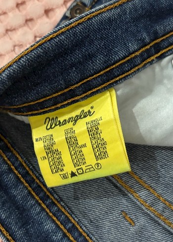 m Beden mavi Renk Mavi Düğmeli Kadın Denim Pantolon