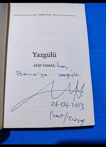  Beden Yazgülü Ayşe Yamaç