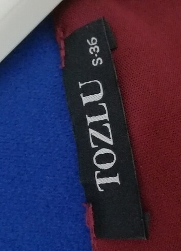 s Beden bordo Renk Kısa elbise
