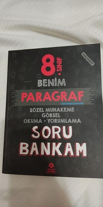 8. sınıf Paragraf Soru bankası (hediyeli)