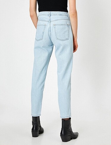 27 Beden Koton Mom Jean