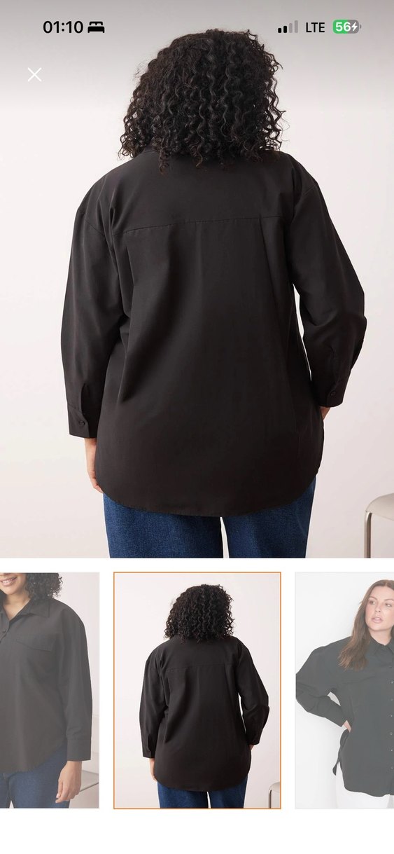 Siyah Regular Fit Denim Kadın Pantolon - Görsel 4