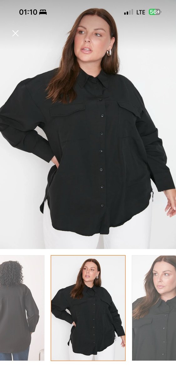 Siyah Regular Fit Denim Kadın Pantolon - Görsel 5