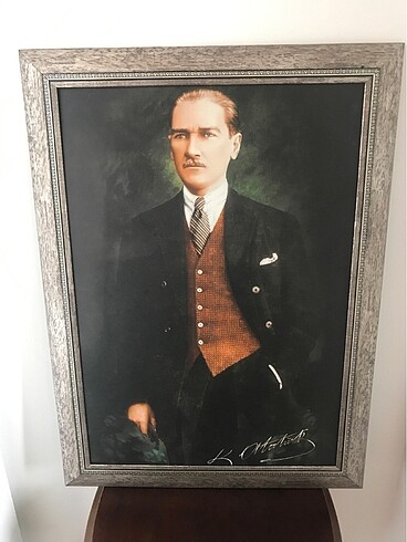Atatürk çerçeveli tablo