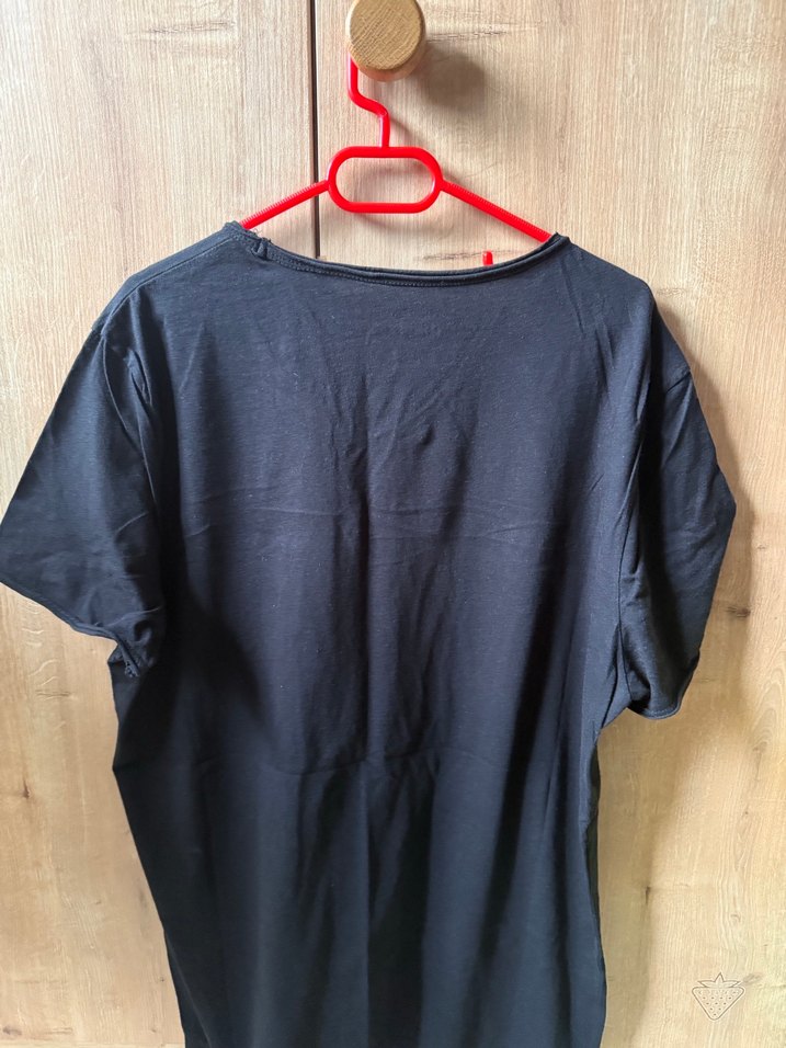 Siyah  Erkek Tişört - Görsel 3