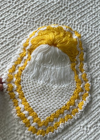 Sarı İşlemeli Banyo lifi - Görsel 4