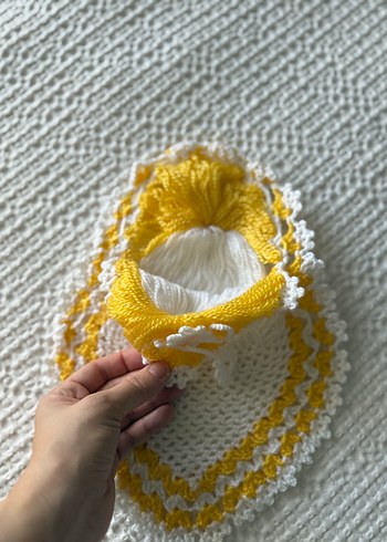 Sarı İşlemeli Banyo lifi - Görsel 2