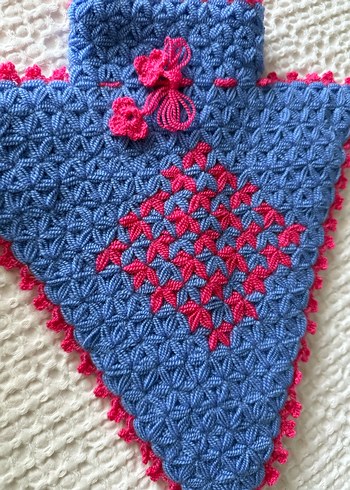 Renkli El Örgüsü Banyo Süngeri - Görsel 3