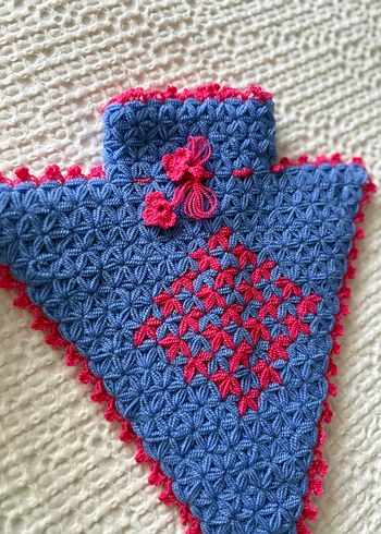 Renkli El Örgüsü Banyo Süngeri - Görsel 2