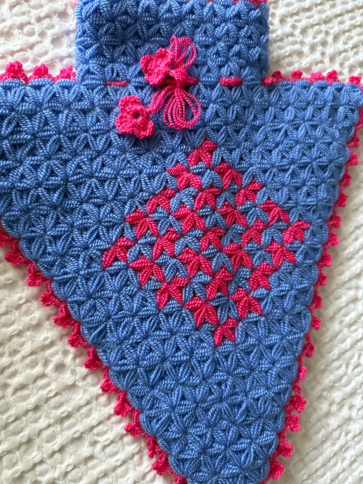 Renkli El Örgüsü Banyo Süngeri - Görsel 3