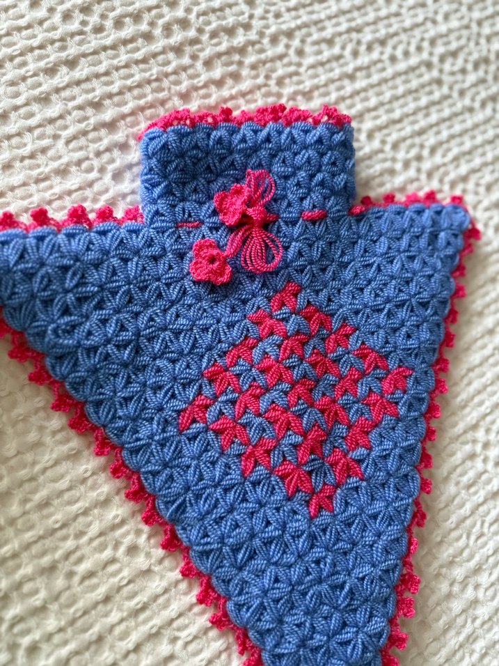 Renkli El Örgüsü Banyo Süngeri - Görsel 2