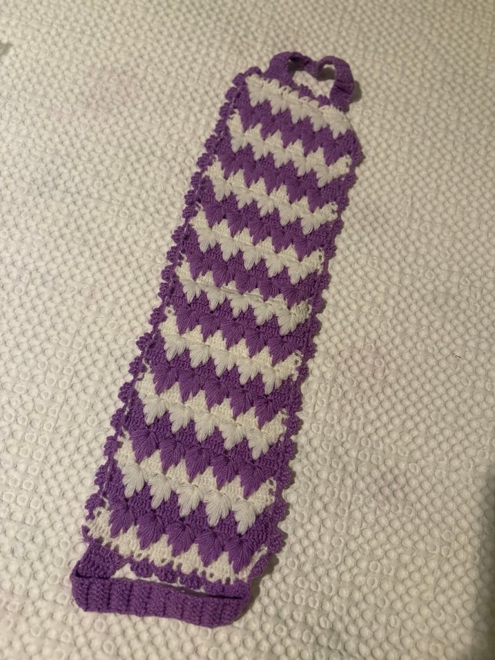 Mor Beyaz Banyo Süngeri - Görsel 3