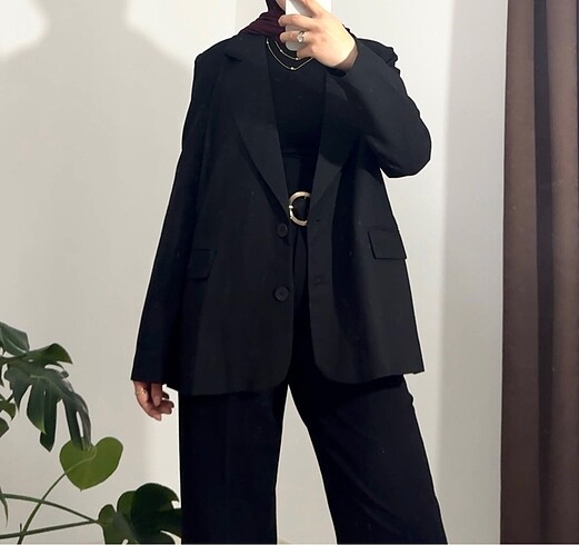 40 Beden Blazer ceket siyah