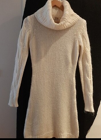 Angora yun elbise