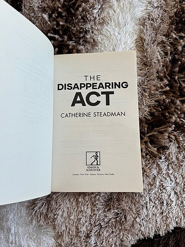 Beden The disappearing act Catherine Steadman ingilizce kitap