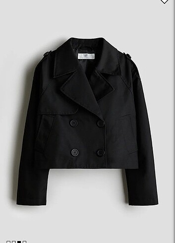 H&m kısa trençkot 