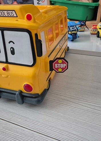  Beden Robocar Poli School B- Okul Otobüsü 