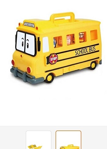 Robocar Poli School B- Okul Otobüsü 