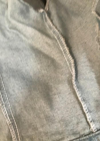 Kadın kot ceket - Görsel 4