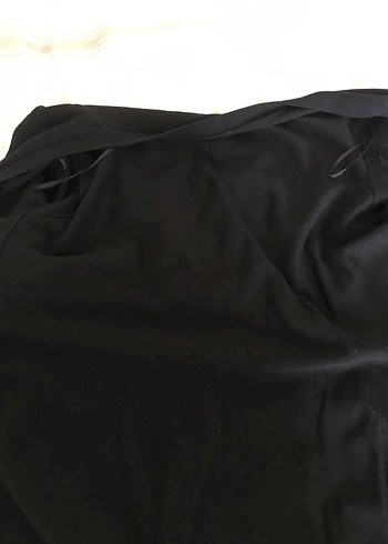 Düğmeli Siyah Midi Kadın Hırka - Görsel 5