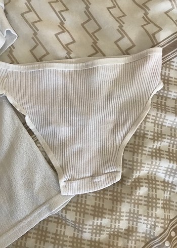 Kız Çocuk Beyaz Keten Bluz - Görsel 9