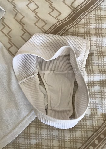 Kız Çocuk Beyaz Keten Bluz - Görsel 7