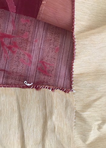 Parlak Bordo Kanepe Örtüsü - Görsel 7