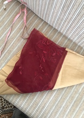 Parlak Bordo Kanepe Örtüsü - Görsel 9