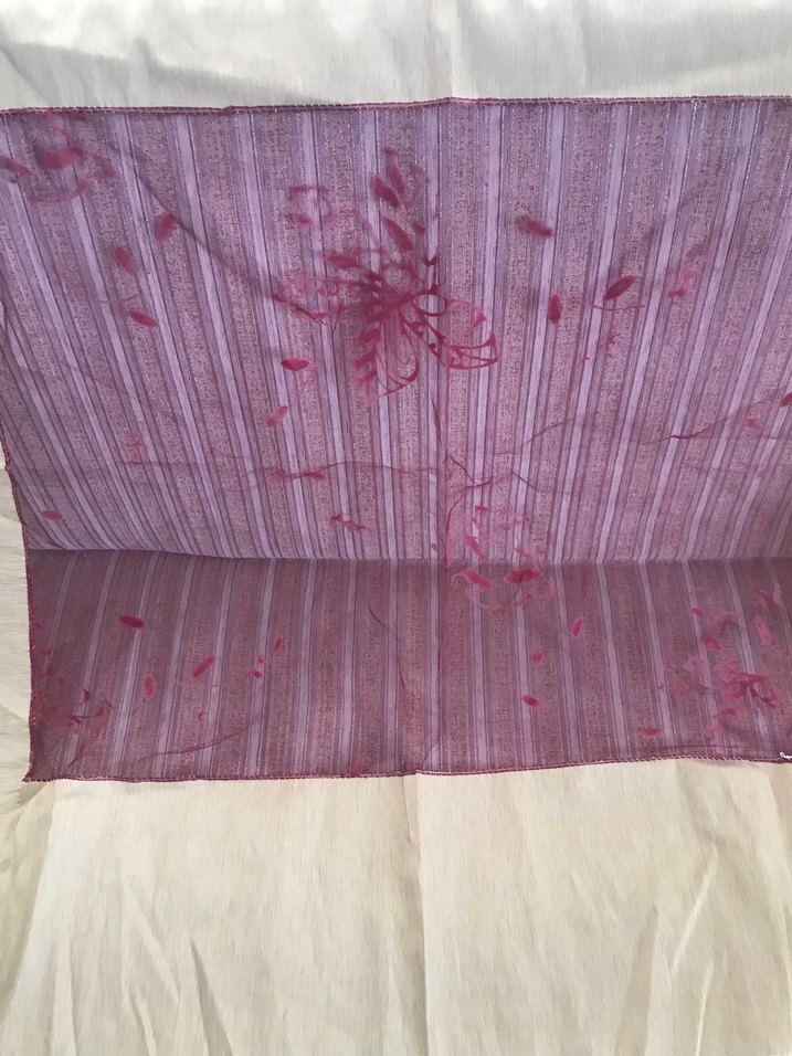 Parlak Bordo Kanepe Örtüsü - Görsel 4