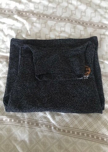 Siyah Yüksek Yakalı Uzun Kollu Kadın Kazak - Görsel 6