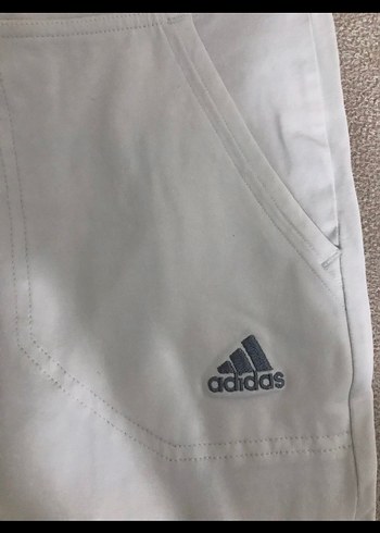 Beyaz Kadın Keten Midi Kumaş Pantolon - Görsel 4