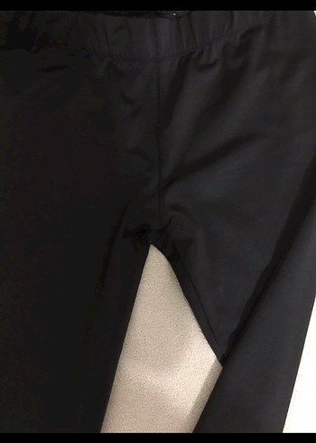 Kadın Siyah Pembe Spor Tayt - Görsel 3