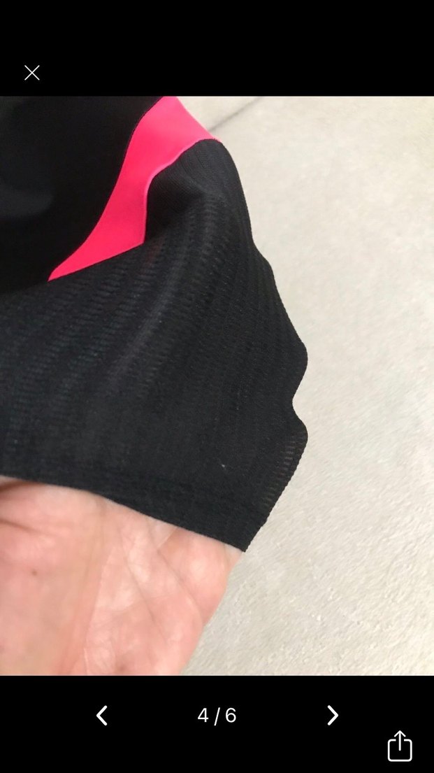 Kadın Siyah Pembe Spor Tayt - Görsel 4