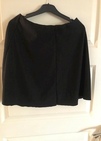 Siyah Piliseli Midi Etek - Görsel 3