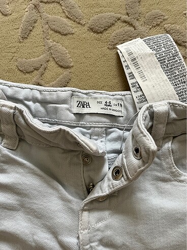 Zara Zara Kız cocuk 4-5 yaş jean