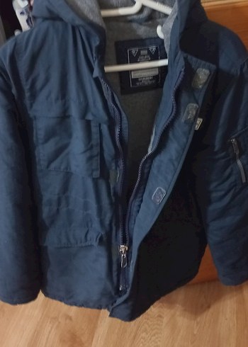 LCWakıkı , Gri Erkek Çocuk  Kışlık Mont - Görsel 3