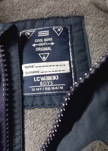 LCWakıkı , Gri Erkek Çocuk  Kışlık Mont - Görsel 6