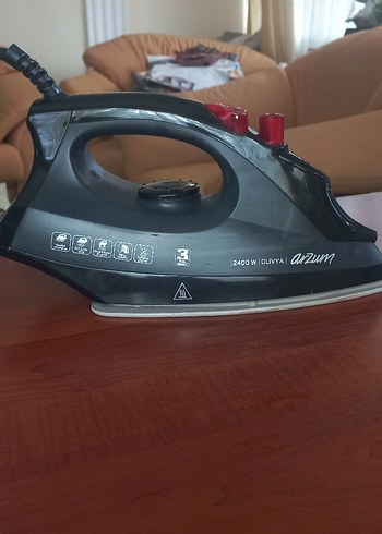 Arzum 2400W, OLİVYA, Siyah Ütü