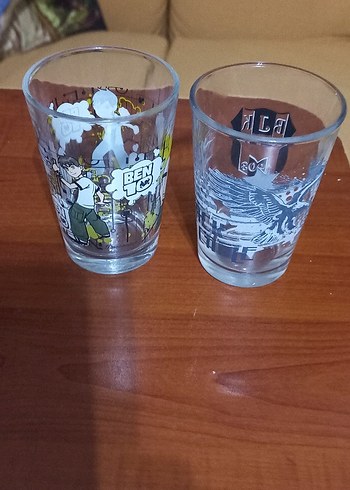 Paşabahçe Vintage BJK ve Ben10 Temalı Bardak