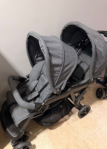 İkiz bebek arabası  - Görsel 2
