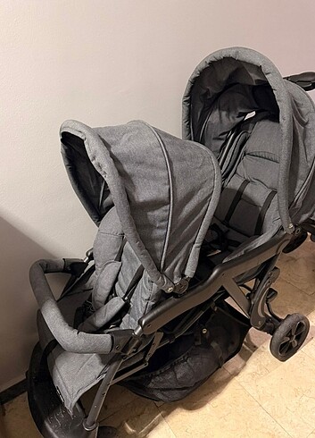 İkiz bebek arabası  - Görsel 3