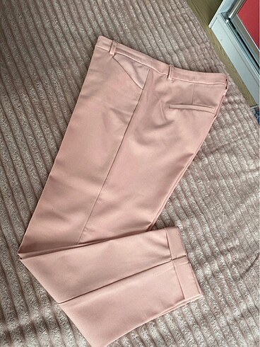 pembe kumaş pantolon