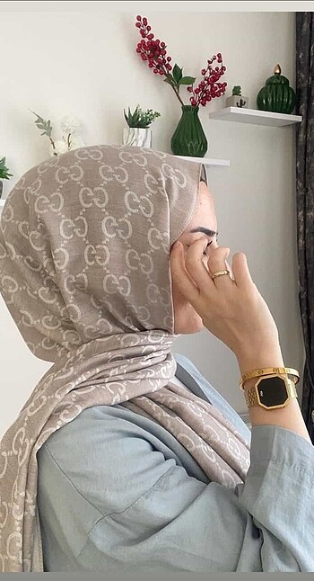Gucci yün İpek şal