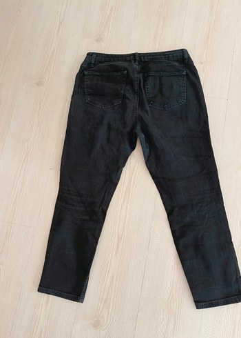 xl Beden Siyah Kadın Denim Normal Boy Jean