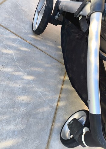 Çift Yönlü Siyah Bebek Arabası - Görsel 12