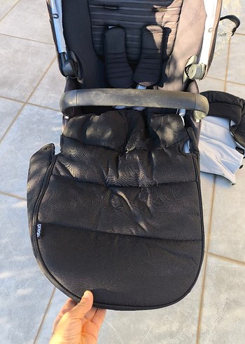 Çift Yönlü Siyah Bebek Arabası - Görsel 15